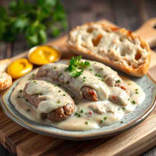 Creamy Boudin Blanc - A Homemade Sausage Recipe